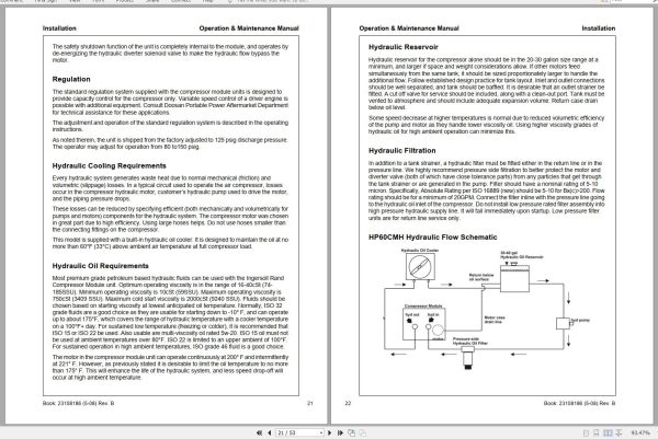 Ingersoll Rand Onboard Power HP60CMH Operation Maintenance Manual 2012 1