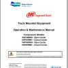 Ingersoll Rand Onboard Power VHP30RMH Operation Maintenance Manual 2012