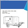Ingersoll Rand Portable Compressor 12 205 Parts Manual 2019