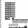 Ingersoll Rand Portable Compressor 150SL Instructions and Parts List 2012