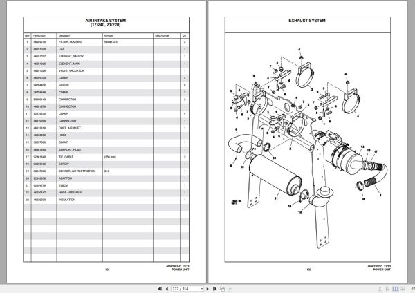 Ingersoll Rand Portable Compressor 17 240 Parts Manual 2013 2