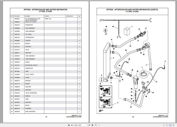 Ingersoll Rand Portable Compressor 21 220 Parts Manual 2013 2