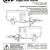 Ingersoll Rand Portable Compressor 7 120 Operation and Maintenance Manual 2012