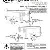 Ingersoll Rand Portable Compressor 7 170 Operation and Maintenance Manual 2012 1
