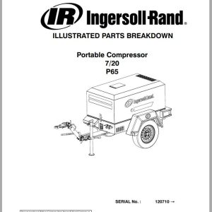 Ingersoll Rand Portable Compressor 7 20 Parts Manual 2018