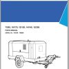 Ingersoll Rand Portable Compressor 7 205 Parts Manual 2019