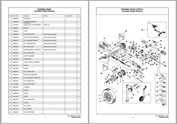 Ingersoll Rand Portable Compressor 7 53 Parts Manual 2018 1