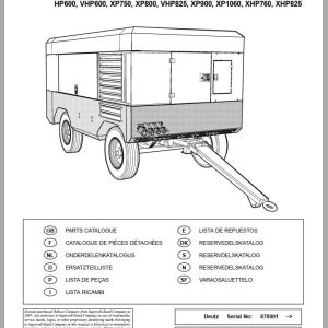 Ingersoll Rand Portable Compressor 9 215 Parts Manual 2012