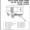 Ingersoll Rand Portable Compressor 9 215 Parts Manual 2012 1