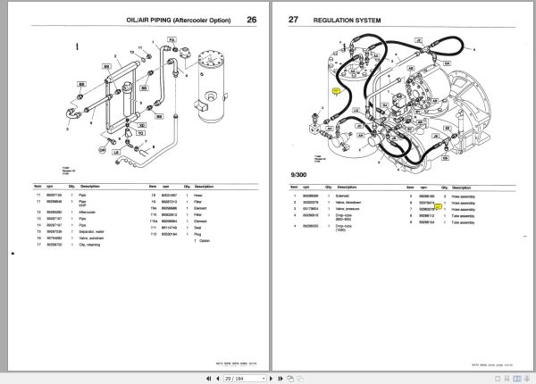 Ingersoll Rand Portable Compressor 9 215 Parts Manual 2012 2