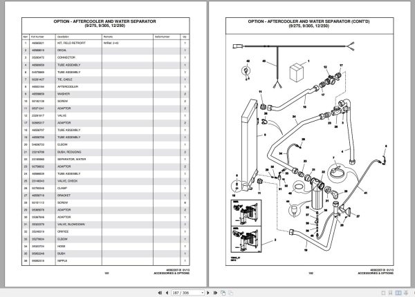 Ingersoll Rand Portable Compressor 9 305 Parts Manual 2013 2