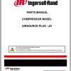 Ingersoll Rand Portable Compressor Airsource Plus Parts Manual Operation and Maintenance Manual 2012