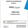 Ingersoll Rand Portable Compressor C185 Operation Maintenance Manual 2012 1
