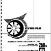 Ingersoll Rand Portable Compressor DR365 Gyro Flo Instructions and Parts List 2012
