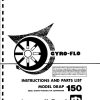 Ingersoll Rand Portable Compressor DRAP150 Gyro Flo Instructions and Parts List 2012