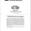 Ingersoll Rand Portable Compressor DXL1400 Gyro Flo Instructions and Parts List 2012