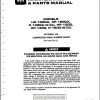 Ingersoll Rand Portable Compressor HP1300 Parts Manual Operation and Maintenance Manual 2012