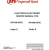 Ingersoll Rand Portable Compressor HP1600 Operating Maintenance Manual 2015 1
