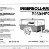 Ingersoll Rand Portable Compressor HP200 Operation and Maintenance Manual 2012 1