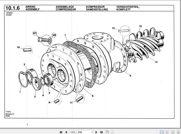 Ingersoll Rand Portable Compressor HP320 Operation and Maintenance Manual 2012 2