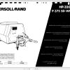 Ingersoll Rand Portable Compressor HP320 Parts Manual Operation and Maintenance Manual 2012