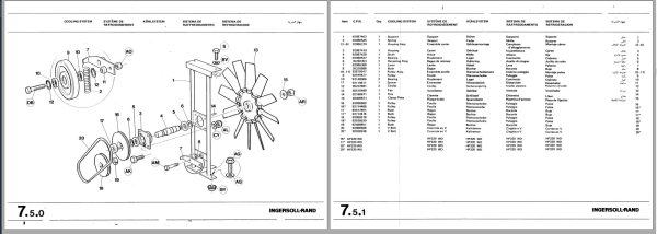 Ingersoll Rand Portable Compressor HP320 Parts Manual Operation and Maintenance Manual 2012 1
