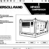 Ingersoll Rand Portable Compressor HP400 Operation and Maintenance Manual 2012