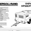 Ingersoll Rand Portable Compressor HP500 Operation and Maintenance Manual 2012