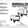 Ingersoll Rand Portable Compressor HP600 Parts Manual Operation and Maintenance Manual 2012