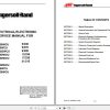 Ingersoll Rand Portable Compressor HP935 Operation and Maintenance Manual 2013