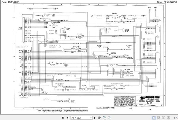 Ingersoll Rand Portable Compressor HP935 Operation and Maintenance Manual 2013 2