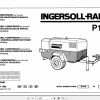 Ingersoll Rand Portable Compressor P101 Operation and Maintenance Manual 2012
