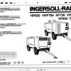Ingersoll Rand Portable Compressor P1050 Operation and Maintenance Manual 2012