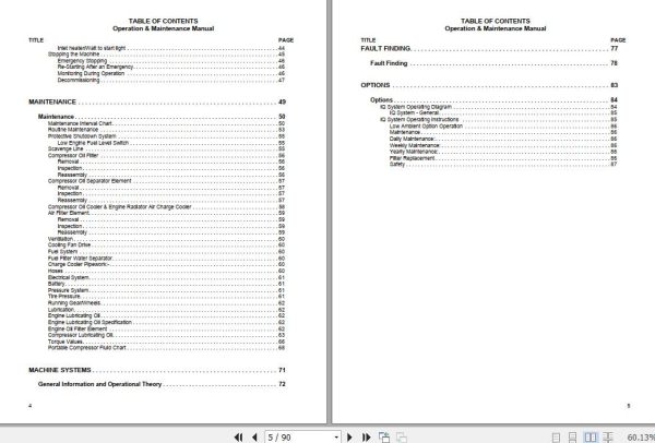 Ingersoll Rand Portable Compressor P1060 Operating and Maintenance Manual 2012 1