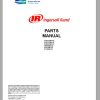 Ingersoll Rand Portable Compressor P1060 Parts Manual 2012 1