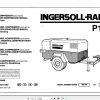 Ingersoll Rand Portable Compressor P110 Operation and Maintenance Manual 2012