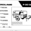 Ingersoll Rand Portable Compressor P130 Parts Manual Operation and Maintenance Manual 2012