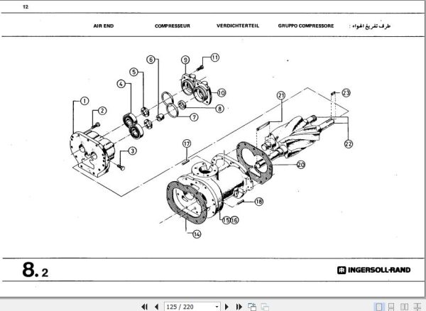 Ingersoll Rand Portable Compressor P140 Operating and Maintenance Manual 2012 2