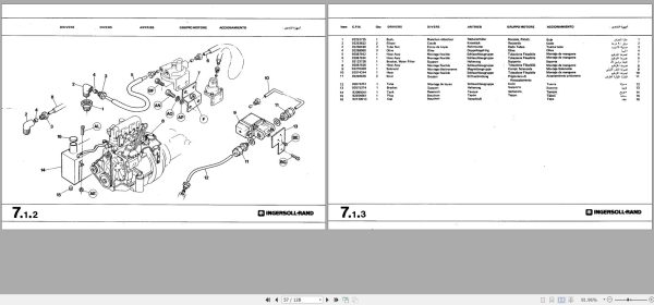 Ingersoll Rand Portable Compressor P140 Parts Manual Operation and Maintenance Manual 2012 1