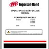 Ingersoll Rand Portable Compressor P175 Operation and Maintenance Manual 2012 1