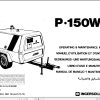 Ingersoll Rand Portable Compressor P175 Operation and Maintenance Manual 2012 2