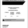 Ingersoll Rand Portable Compressor P175 Parts Manual Operation and Maintenance Manual 2012