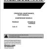 Ingersoll Rand Portable Compressor P250 Operating and Maintenance Manual 2012 1
