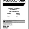Ingersoll Rand Portable Compressor P375 Parts Manual Operation and Maintenance Manual 2012