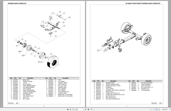 Ingersoll Rand Portable Compressor P425 Parts Manual Operation and Maintenance Manual 2015 1