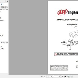 Ingersoll Rand Portable Compressor P65 Operation and Maintenance Manual 2015