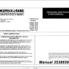 Ingersoll Rand Portable Compressor P750 Parts Manual Operation and Maintenance Manual 2012