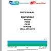 Ingersoll Rand Portable Compressor PA165 Parts Manual 2012