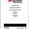 Ingersoll Rand Portable Compressor SHP750 Parts Manual Operation and Maintenance Manual 2012