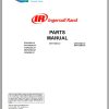 Ingersoll Rand Portable Compressor SHP825 Parts Manual 2012 1